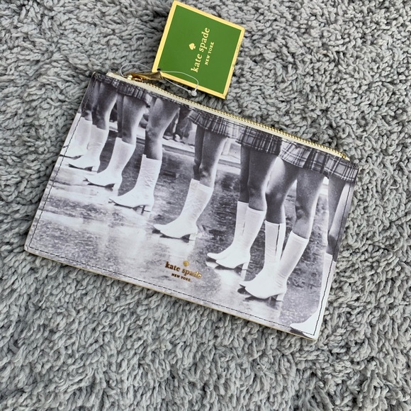 Kate Spade pencil pouch with accessories - Picture 3 of 7